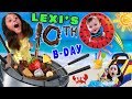 Lexi's 10th Birthday Party! FONDUE POOL CELEBRATION FUNnel V Fam Vlog w  Presents Haul