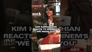 Kim Kardashian reacts to Eminem’s “We Made You”
