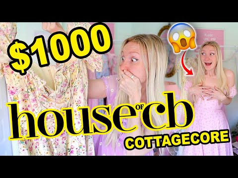 我在CB之家花了1000美元!!!!COTTAGECORE TRY ON HAUL 2021 *HONEST HOUSE OF CB review* (I SPENT $1000 ON HOUSE OF CB!!!! COTTAGECORE TRY ON HAUL 2021 *honest House of CB review*)