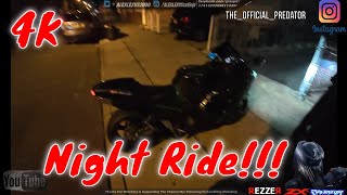 Night ride on the new #zx14r  shout out to @RevvingToRiches  BIKE NIGHT was canceled :( 4k