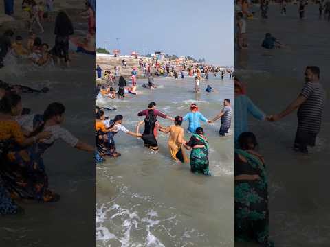 Lafanga Tarkata Waves 💥🌊 #waves #dighabeach #shorts