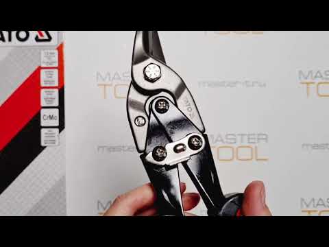 Ножницы по металлу YATO (YT-1960), левые, 250 мм длина