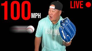 Can I Catch 100MPH With Cheap Gloves (live)