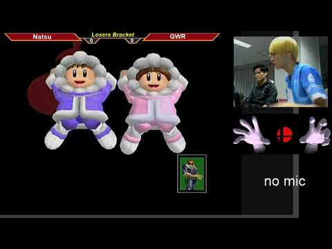 MasterHand 45 SSBM -Losers Bracket- Natsu(Ice Climbers) vs. GWR(C.Falcon)