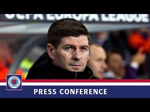 PRESS CONFERENCE | Steven Gerrard | Rangers 3-2 Braga