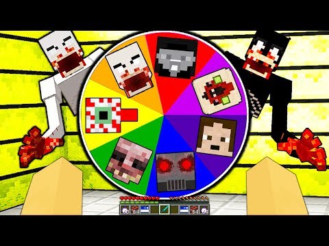 DON'T SPIN the BAD SCP WHEEL! - Minecraft ITA