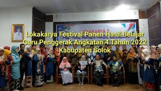 Lokakarya Festival Panen Hasil Belajar Guru Penggerak Angkatan IV 