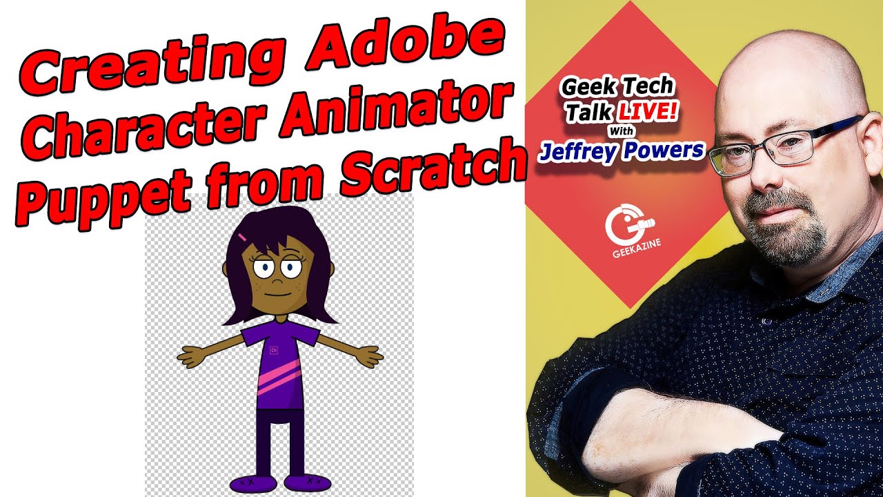 Creating my First Adobe Character Animator Puppet from Scratch
