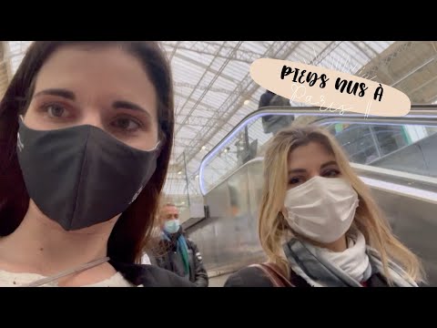 PIEDS NUS À PARIS !! - VLOG