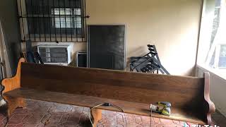 Church Pew Restoration