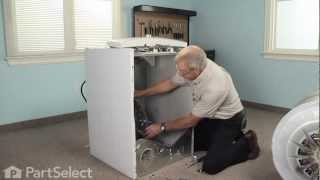 Dryer Repair - Replacing the Rear Drum Bearing Kit - Part 1 (GE Part# WE25M40)