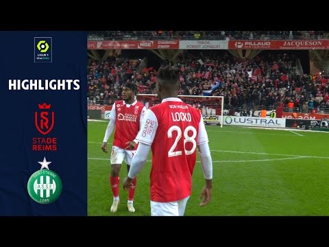 STADE DE REIMS - AS SAINT-ÉTIENNE (2 - 0) - Highlights - (SdR - ASSE) / 2021-2022