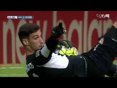 Sergio Rico Best Saves VS Barcelona 720p