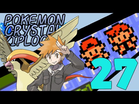 Let's Play Pokemon Crystal Ziplocke:  Part 27 - The Lego Gym
