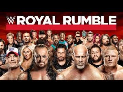 WWE Royal Rumble 2017 Full match   30 man royal rumble 2017