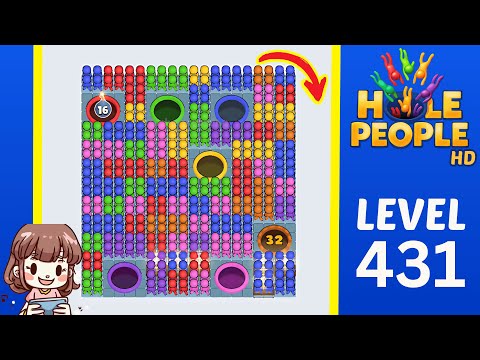 Hole People Level 431 Solution Walkthrough