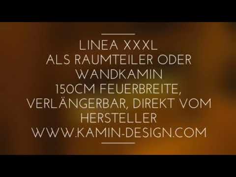 Elektrischer Kamin Faber Dimplex Opti-myst Linea XXXL Raumteiler direkt von https://kamin-design.eu