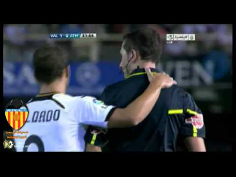 Valencia Vs Atletico Madrid 1-0 Roberto Soldado.flv