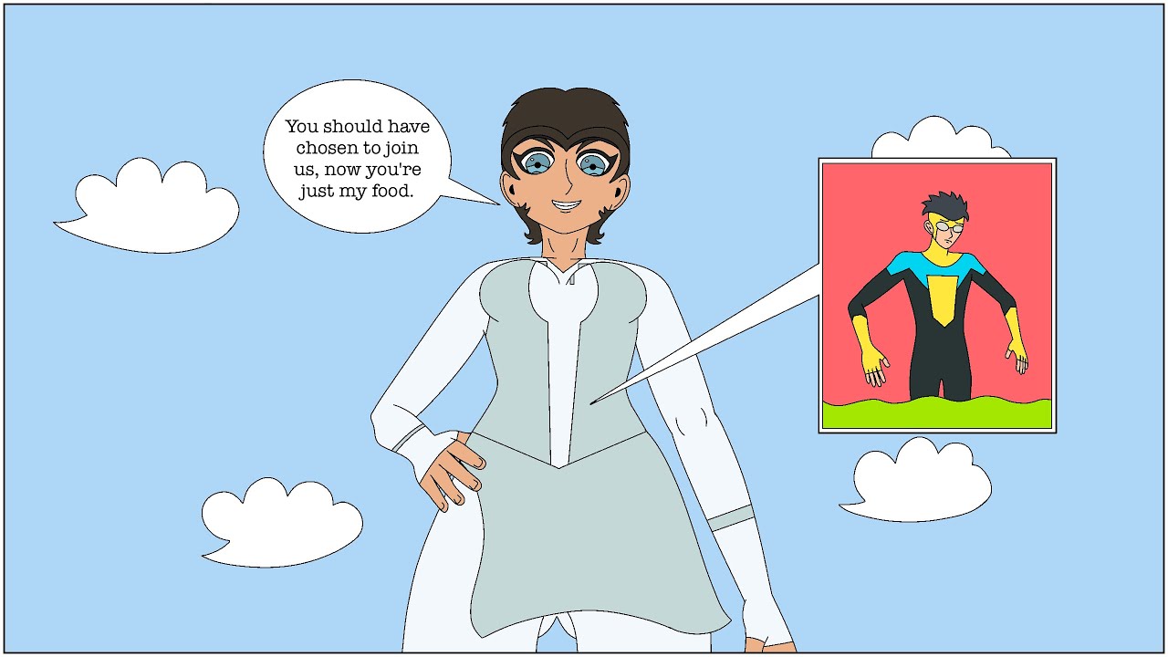 Anissa Eats Mark [vore comic] 