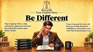 Be Different: Rules To Build Your Own Life | Graded Reader | Learn English With Motivation 🔥