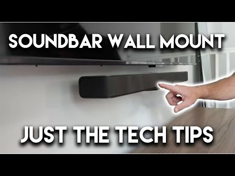 The BEST Way to Mount Your Soundbar to the Wall