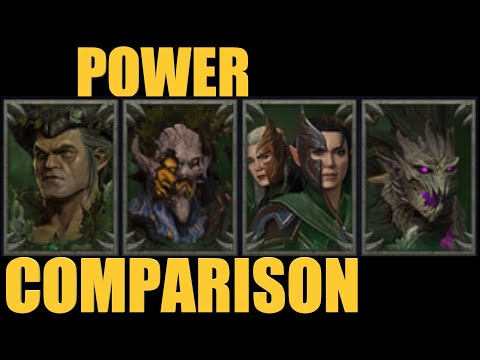Wood Elf Legendary Lord Power Comparison