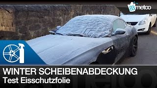 Scheibenabdeckung Winter Test | Beste Scheibenabdeckung im Test | Auto Scheibenabdeckung Winter