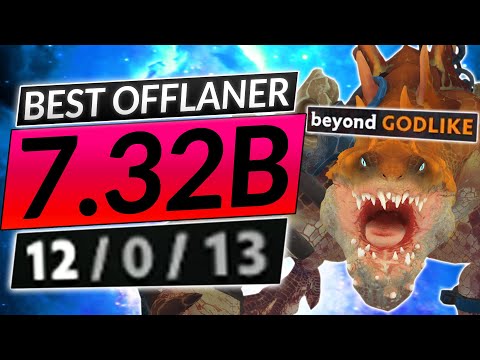 #1 MOST BROKEN OFFLANE HERO of Patch 7.32B - PRIMAL BEAST TIPS - Dota 2 Guide