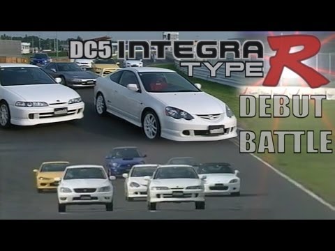 [ENG CC] Integra Type R DC5 debut battle - DC2, S2000, NSX, S15, Impreza, Altezza Tsukuba 2001