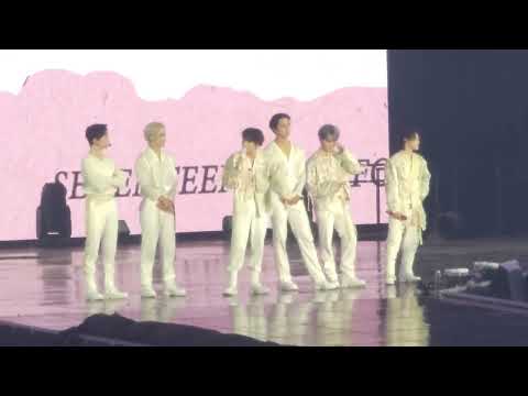 230722 세븐틴 팔로우 콘서트 오프닝 멘트 full