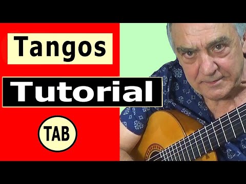 Tutorial de tangos para guitarra flamenca + Tablaturas completas gratuitas con marcas de tiempo