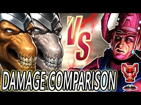 Beta Ray Bill (Before Vs After Transcend Potential) l Galactus GBR l Marvel Future Fight