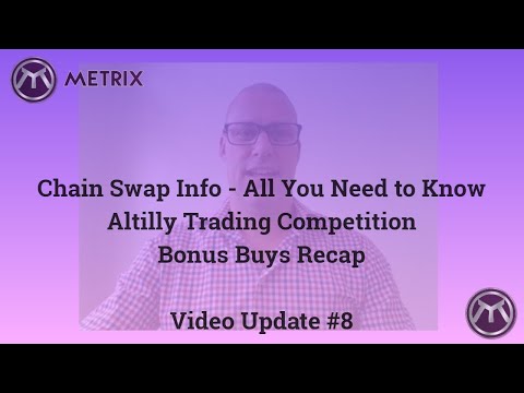 Metrix Chain Swap, Trading Competition, Bonus Buys Recap, and More! Video Update #8