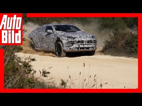 Erlkönig Lamborghini Urus (2017) Erste Fahrt/Details/Review