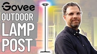 GOVEE OUTDOOR LAMP POST: Dynamic Outdoor Lighting