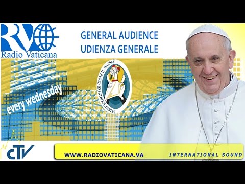 Click to Watch the POPE FRANCIS GENERAL AUDIENCE: 'God hears the cry and he covenant' (FULL TEXT: English) video