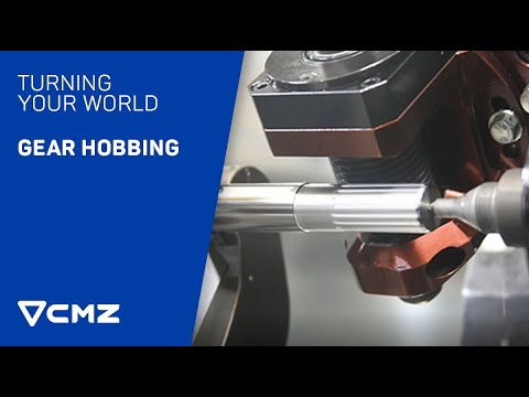 Gear Hobbing on a CNC lathe | CMZ, Turning Your World