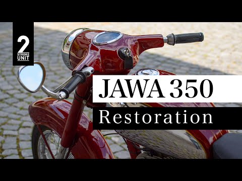 Jawa 350 Motorcycle Restoration - step by step