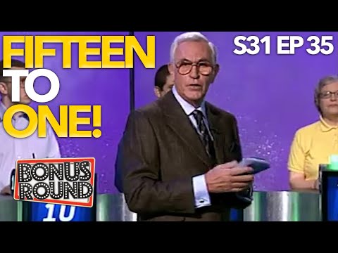 FIFTEEN TO ONE FULL EPISODE Series 31 Episode 35