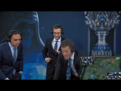 RAP GOD CASTER AND PAPASMITHY REACTION at WORLDS