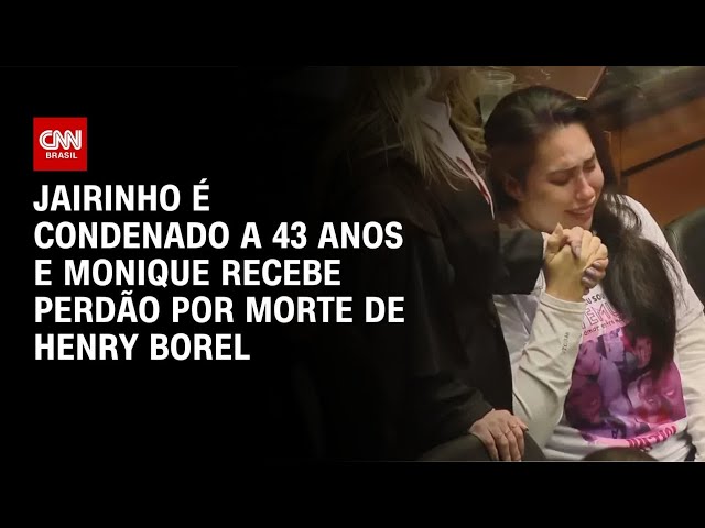 Henry Borel: Jairinho é condenado a 43 anos e Monique recebe perdão | CNN NOVO DIA