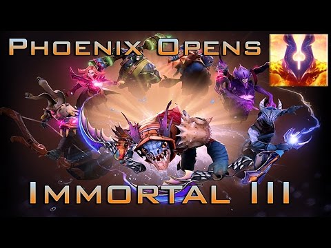 Dota 2 Immortal Treasure III opening! (66 Chests)