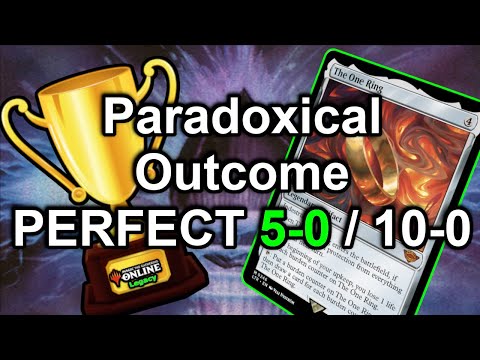 🏆5-0 / 10-0 🏆 PERFECT Paradoxical Outcome Legacy League — Magic: The Gathering | MTG LOTR Blue Combo