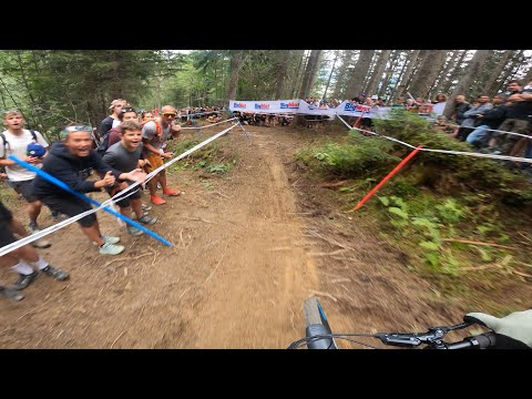 Les Gets World Championships race run onboard with Tristan Botteram