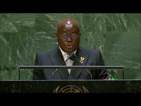 President Akufo-Addo Addresses United Nations General Debate, 76th Session