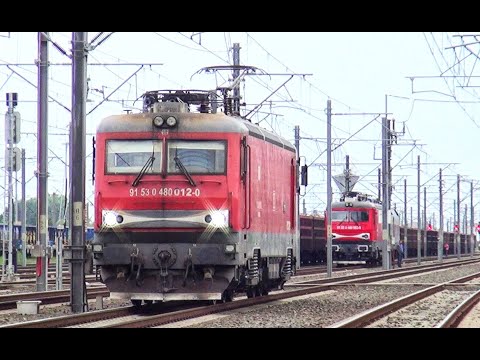 LEMA 480 012 la manevră în Gara Curtici- 25 08 2020