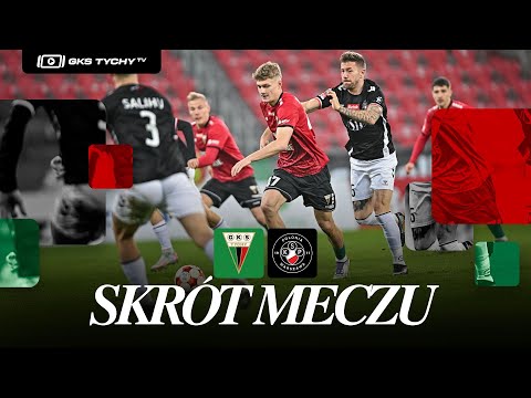 19. kolejka Betclic1Liga: Skrót meczu GKS Tychy - Polonia Warszawa 1:1