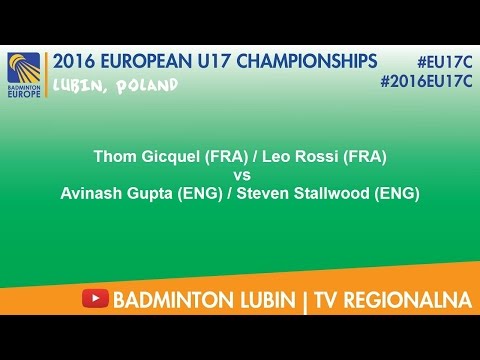 #2016EU17C Lubin - Thom Gicquel & Leo Rossi VS Avinash Gupta & Steven Stallwood