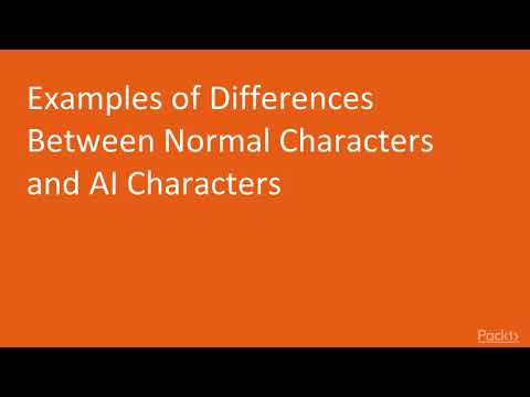 Scripting Unreal Game Characters Ex of Differences Betn Normal AI Characters | packtpub com