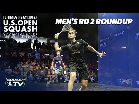 Squash: Men's Rd 2 Roundup - US Open 2018